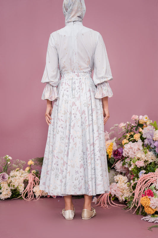 Gardenia Skirt Ashy Blue