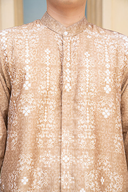 Malqaf Long Shirt Men (Minor) Golden Delight