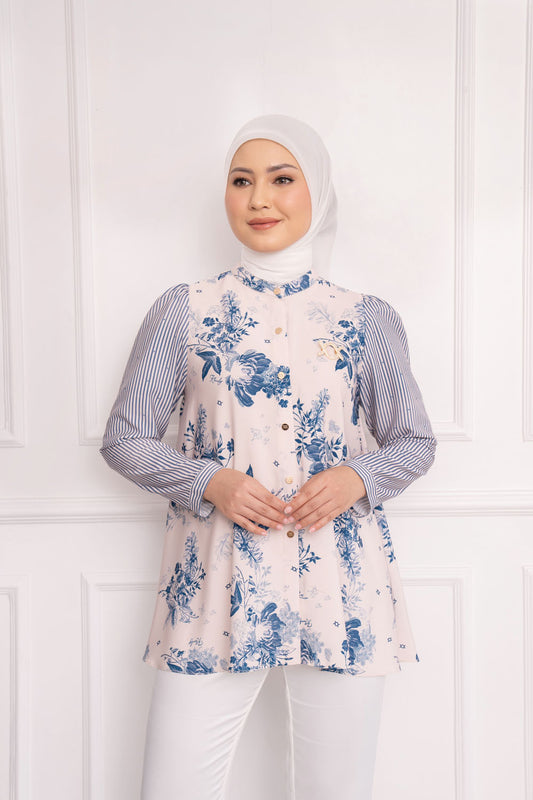 Norela Shirt Deep Cobalt