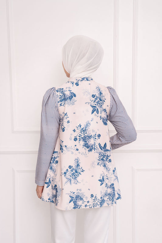 Norela Shirt Deep Cobalt