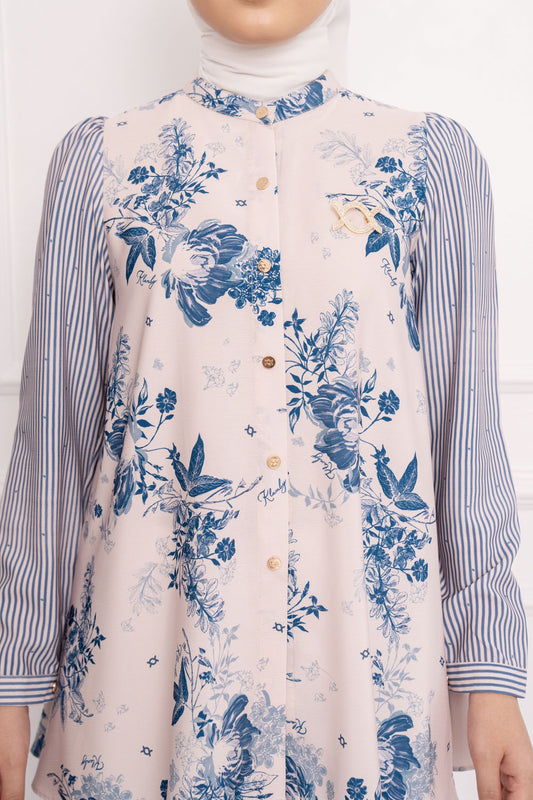 Norela Shirt Deep Cobalt