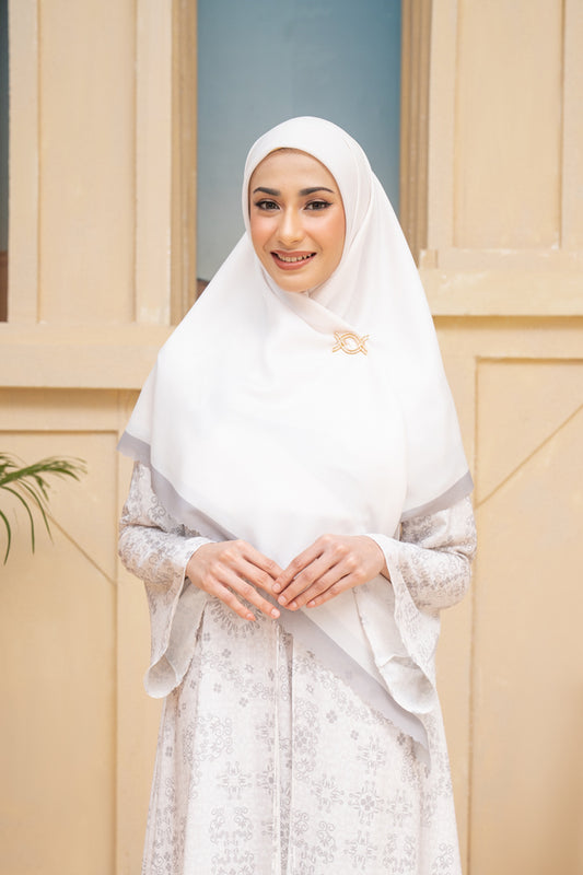 Malqaf Embroidery Scarf Syar'i (Minor)