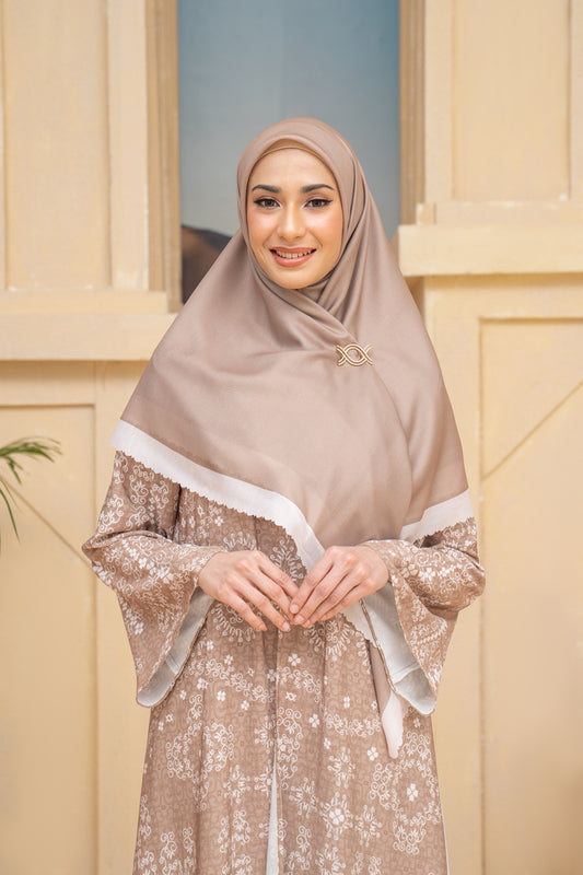 Malqaf Embroidery Scarf Syar'i (Minor)