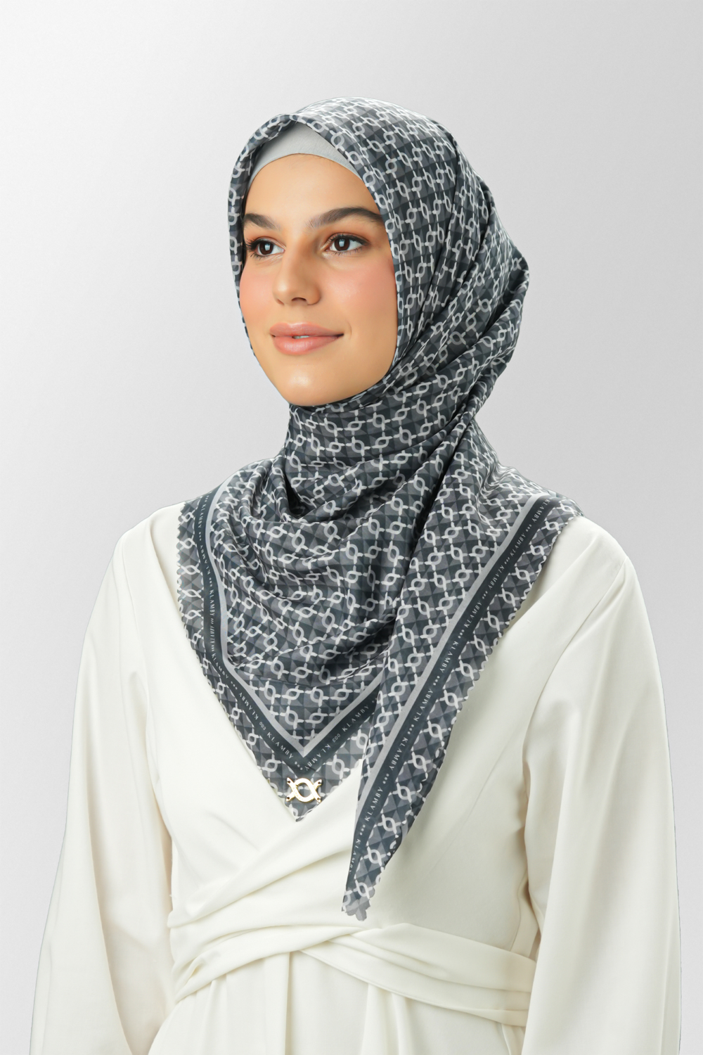 Mini Monogram Scarf