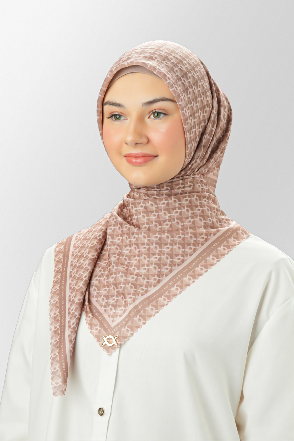 Mini Monogram Scarf