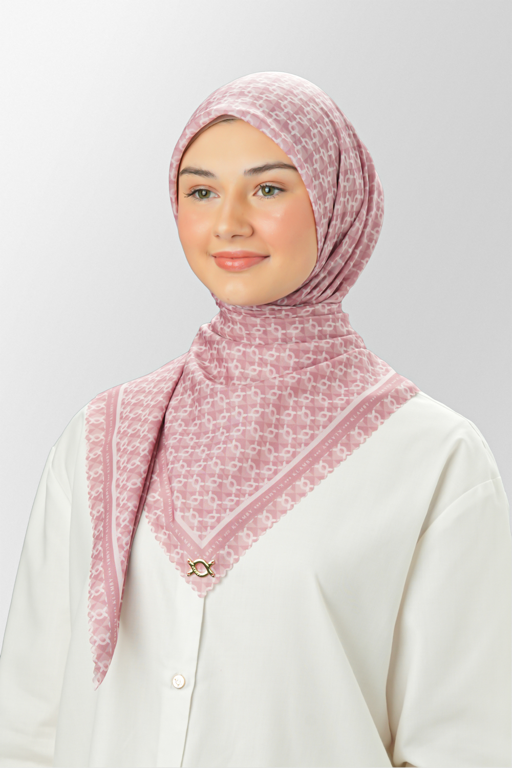 Mini Monogram Scarf