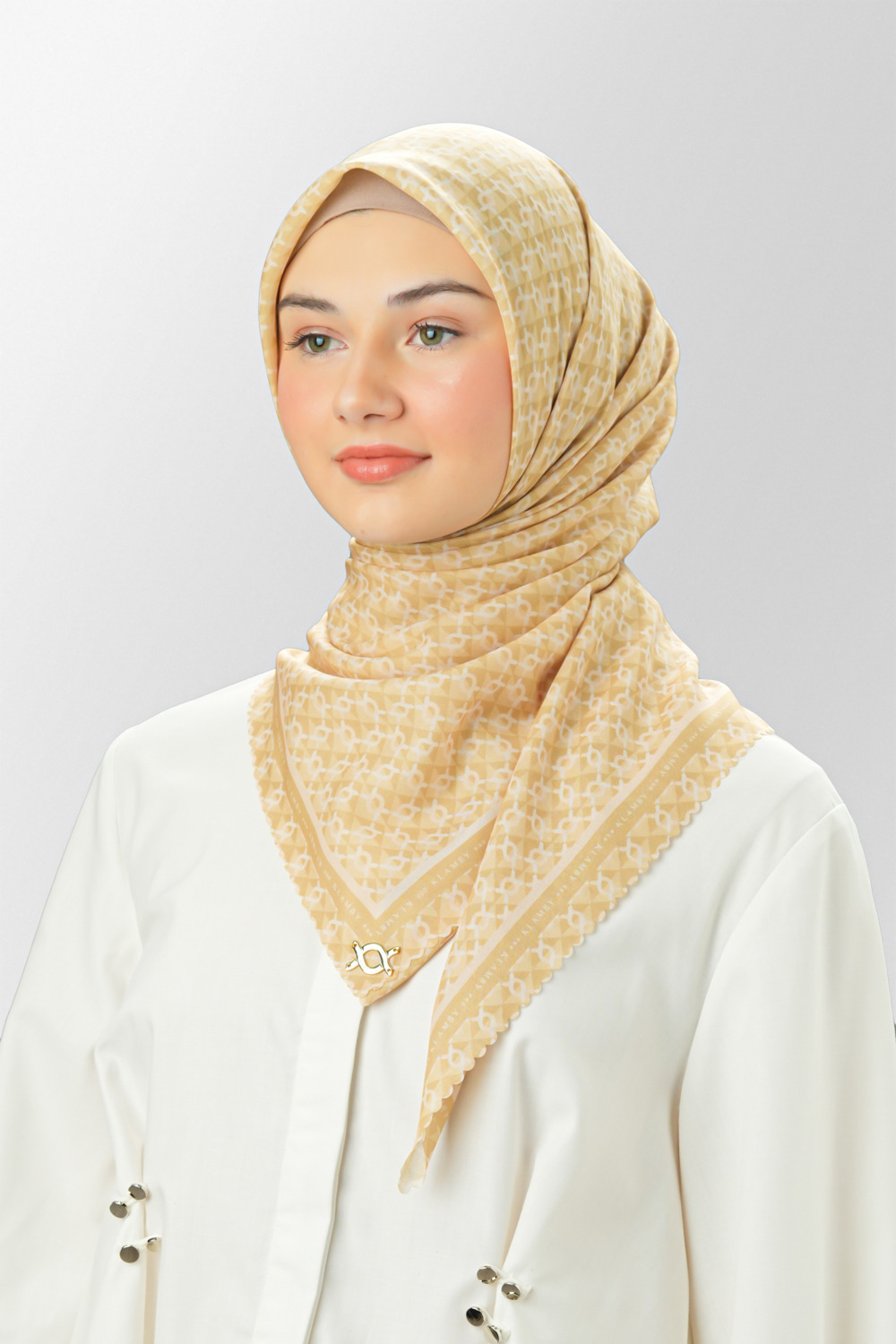 Mini Monogram Scarf