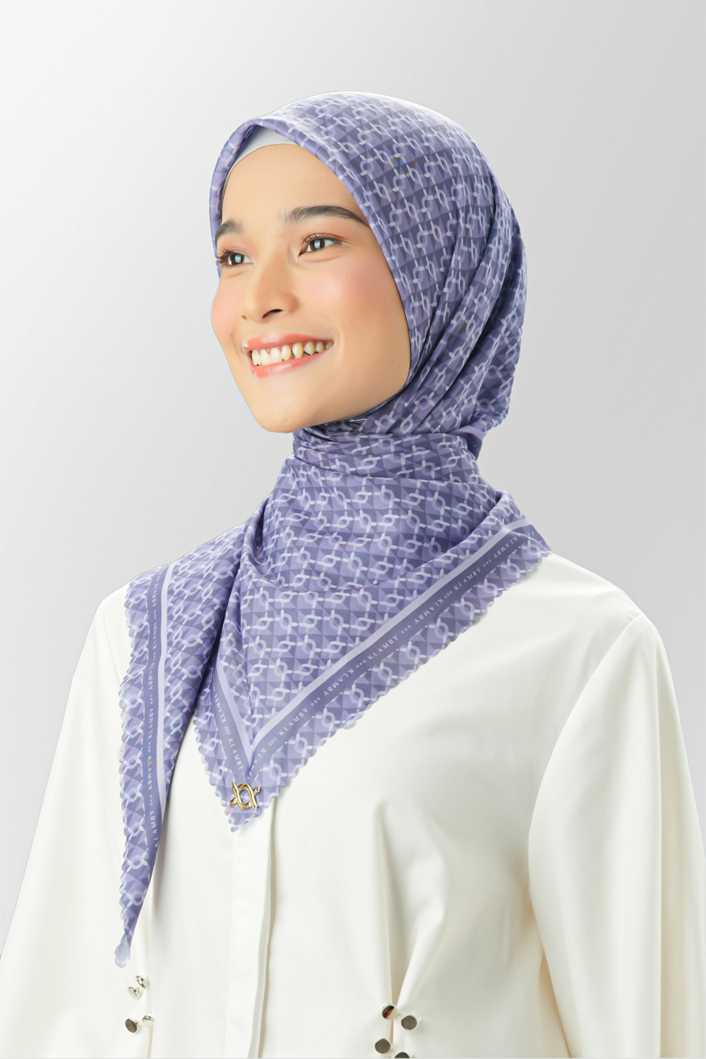 Mini Monogram Scarf