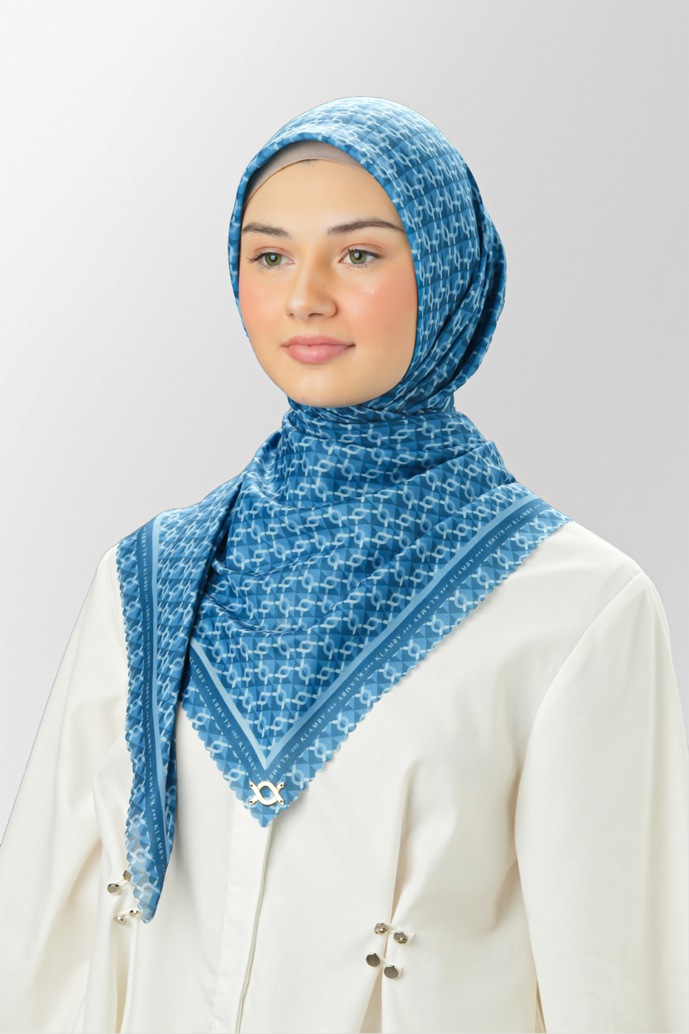 Mini Monogram Scarf