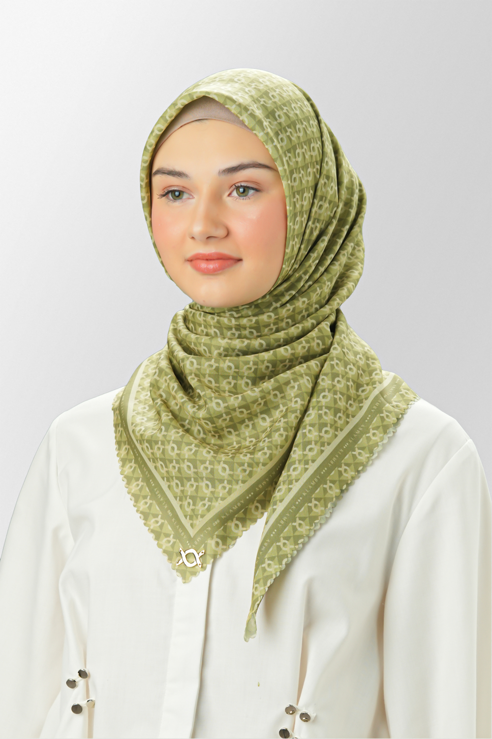 Mini Monogram Scarf