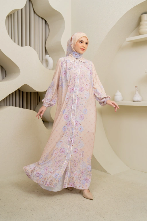 Image of Klamby - Sikka Dress (Minor) Honey Suckle