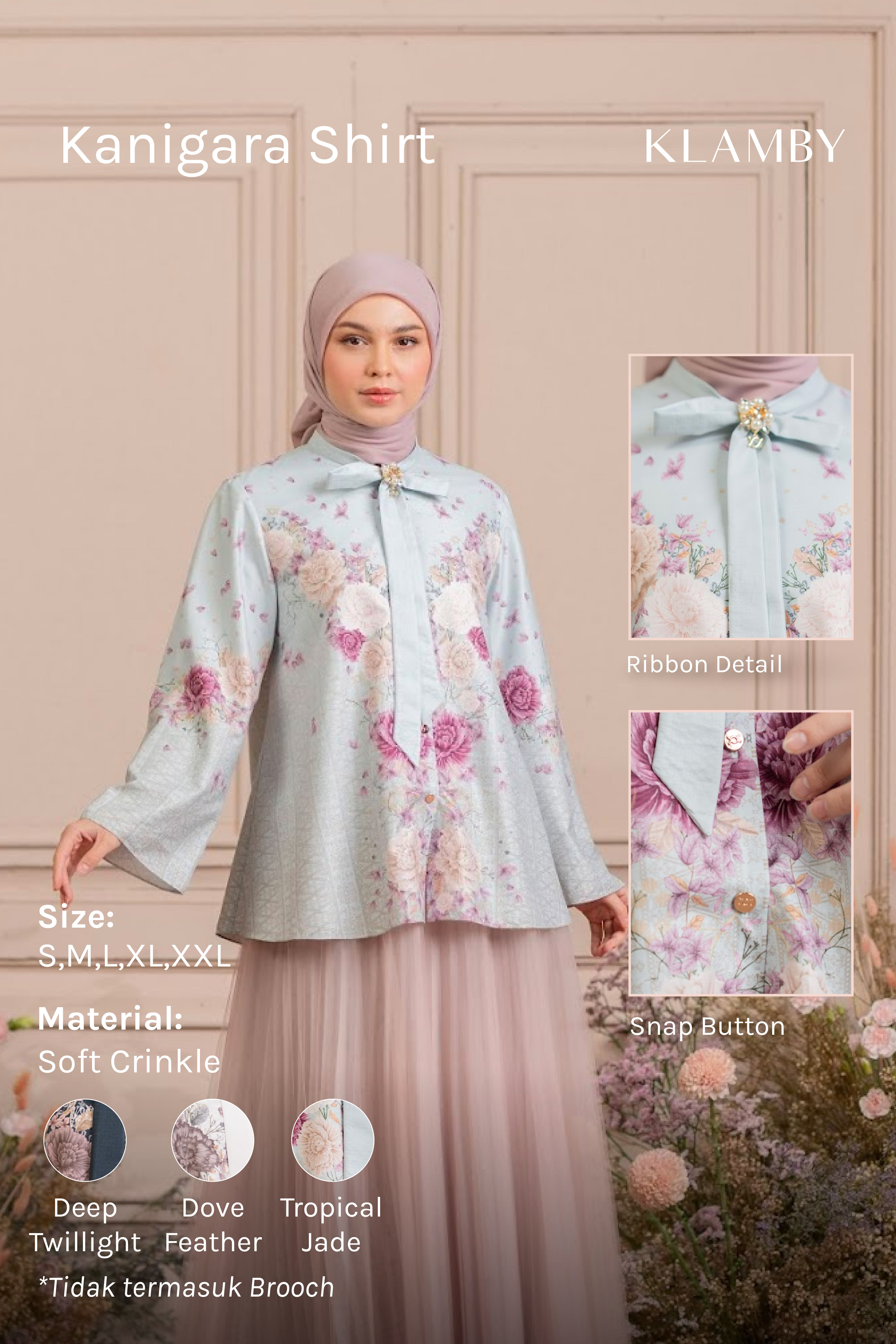Kanigara Shirt Tropical Jade