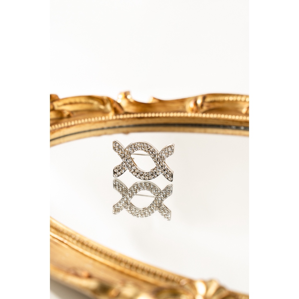 Alice Brooch Silver