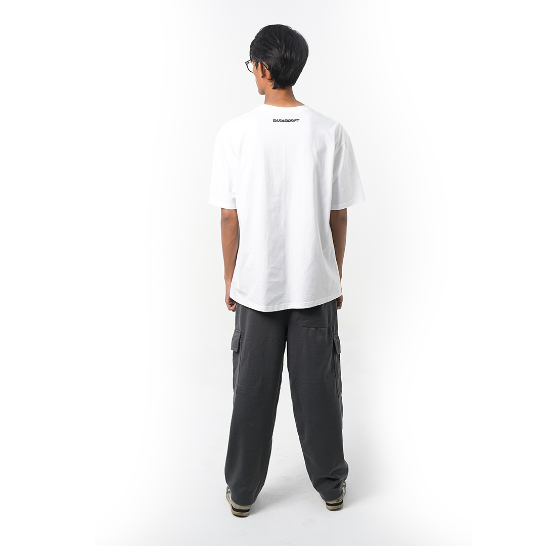 Garasi Drift Essential T-Shirt 9TH White
