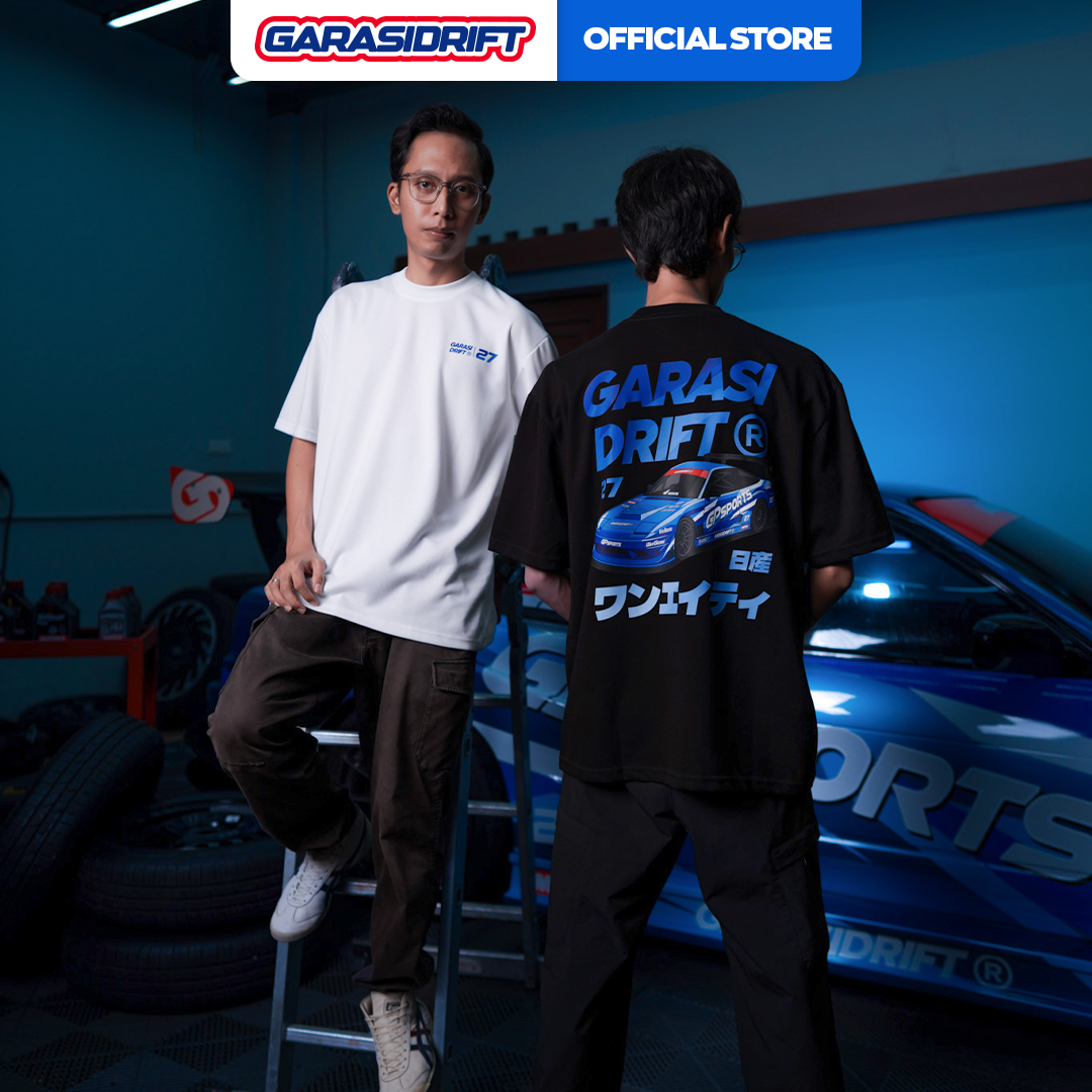 Garasi Drift T-Shirt 180SX Midnight Blue