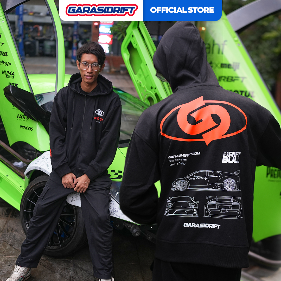 Garasi Drift Jacket Drift Bull Track Blueprint 4/10 Limited Edition