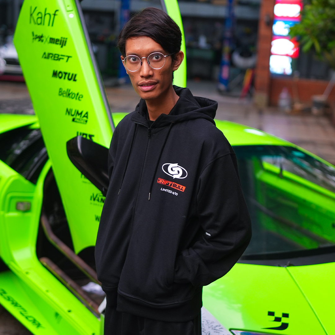Garasi Drift Jacket Drift Bull Track Blueprint 4/10 Limited Edition