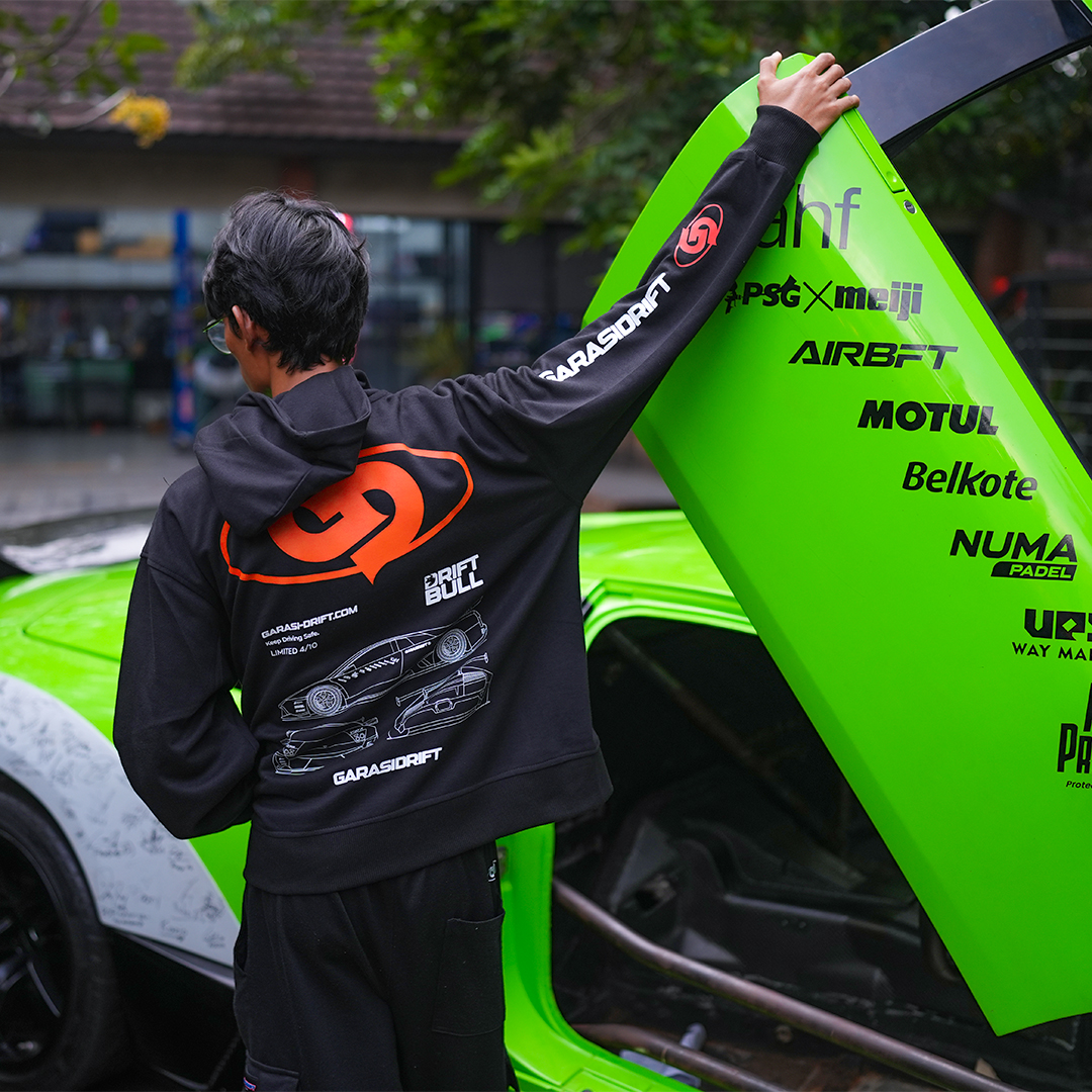 Garasi Drift Jacket Drift Bull Track Blueprint 4/10 Limited Edition