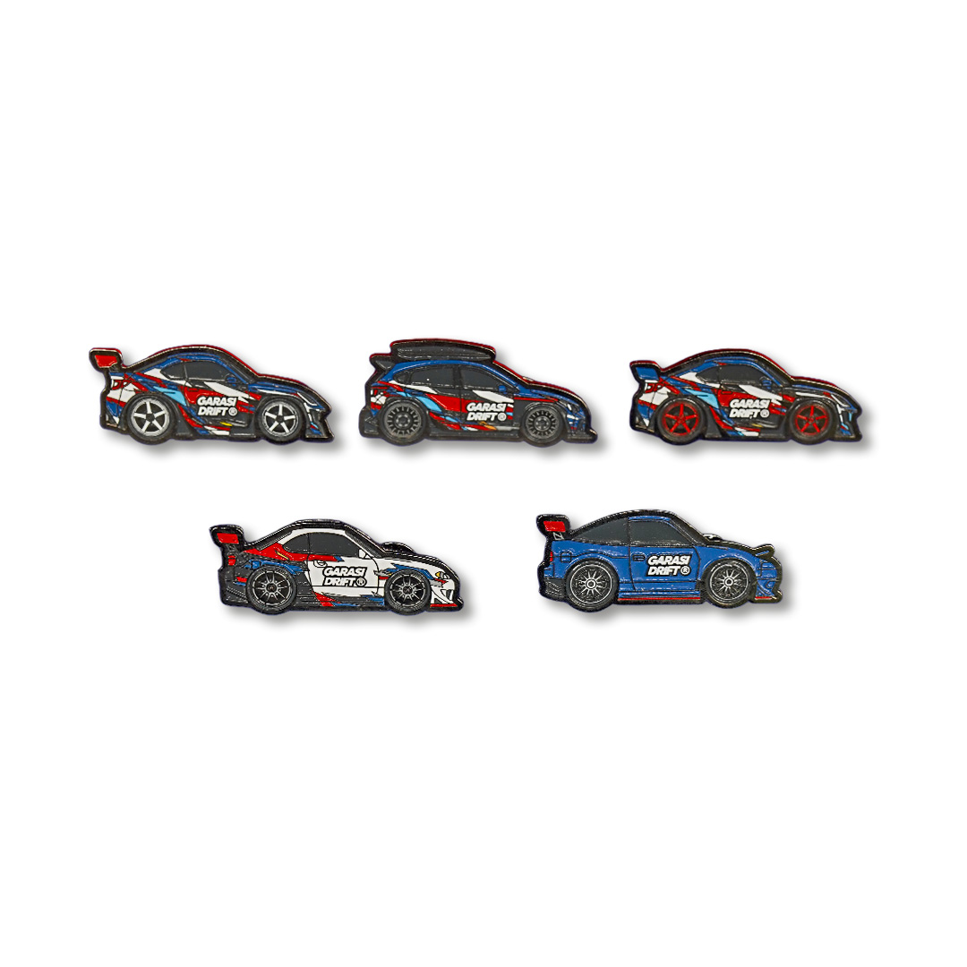 Garasi Drift Enamel Pin New