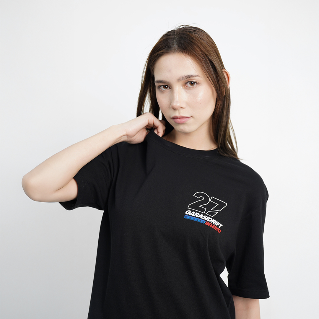 Garasi Drift T-Shirt BRZiko Night Attack Black