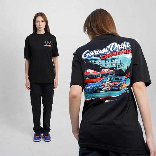 Image of Garasi Drift T-Shirt Crostako Fire Spirit