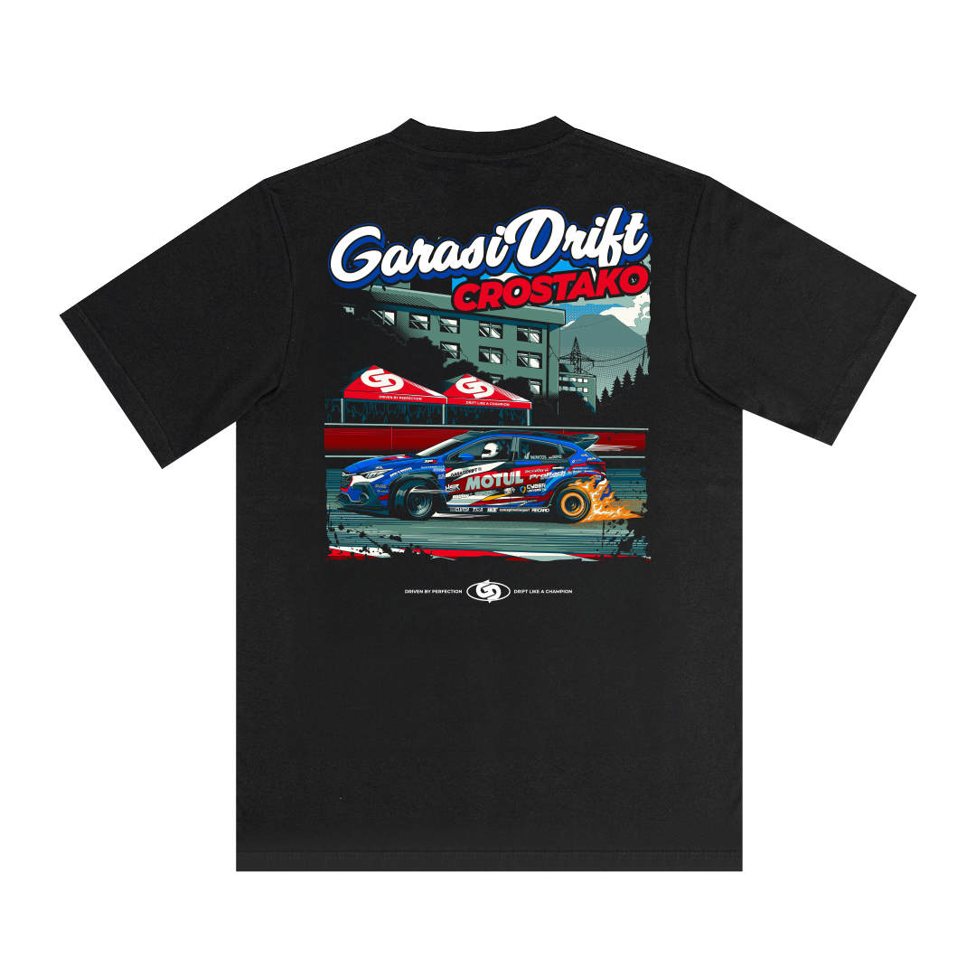 Garasi Drift T-Shirt Crostako Fire Spirit
