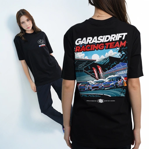 Image of Garasi Drift T-Shirt GD Racing Team Full Grid