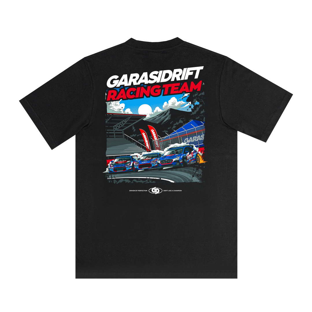 Garasi Drift T-Shirt GD Racing Team Full Grid