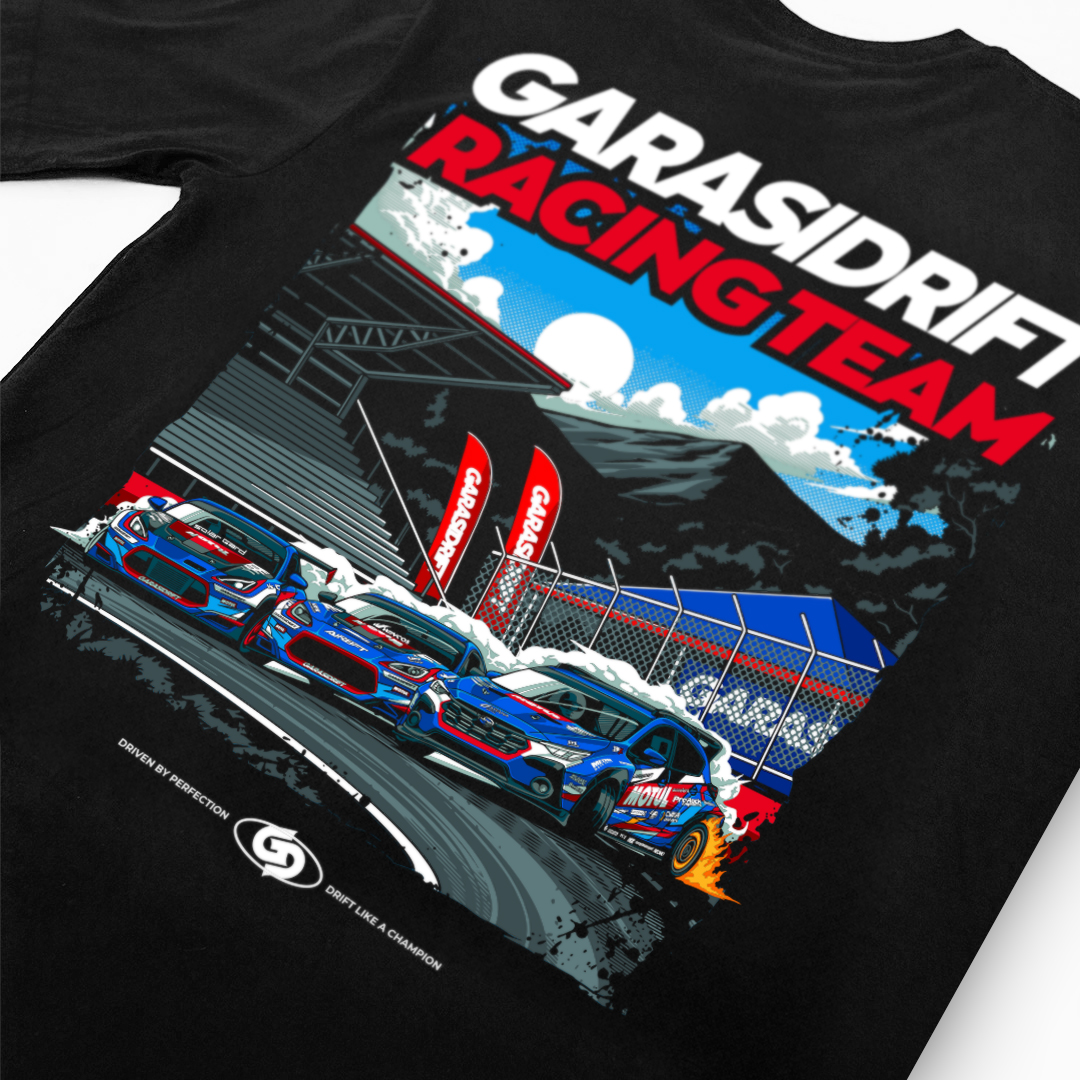 Garasi Drift T-Shirt GD Racing Team Full Grid