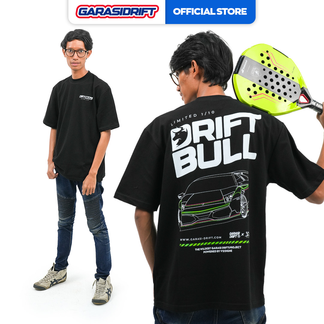 Garasi Drift T-Shirt Drift Bull No Mercy Limited Edition 1/10