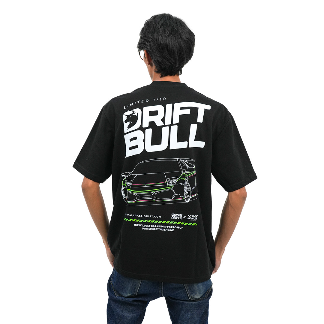 Garasi Drift T-Shirt Drift Bull No Mercy Limited Edition 1/10