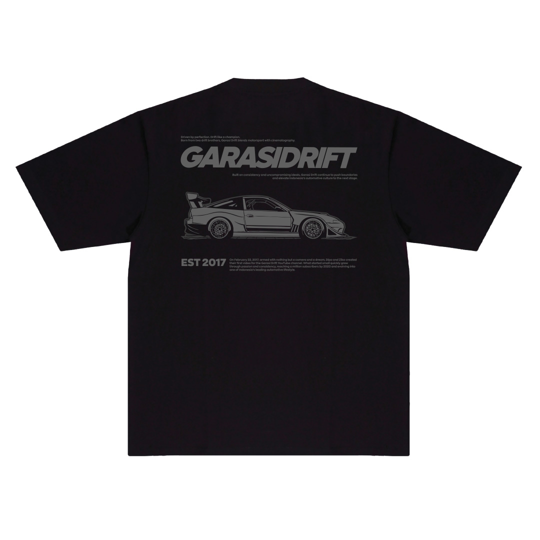 Garasi Drift T-Shirt Midnight Silhouette