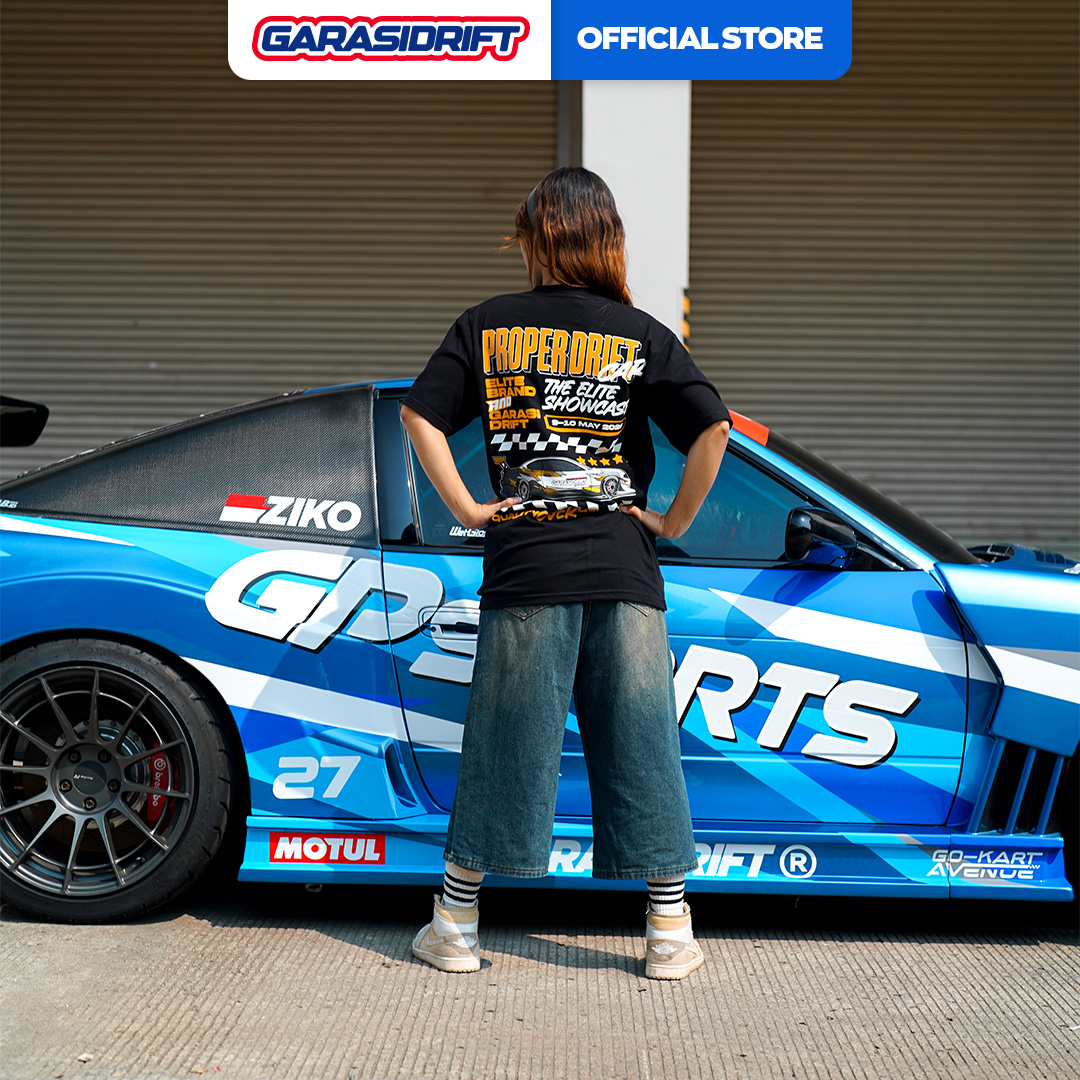 Garasi Drift x Elite Showcase T-Shirt Quality Over Quantity
