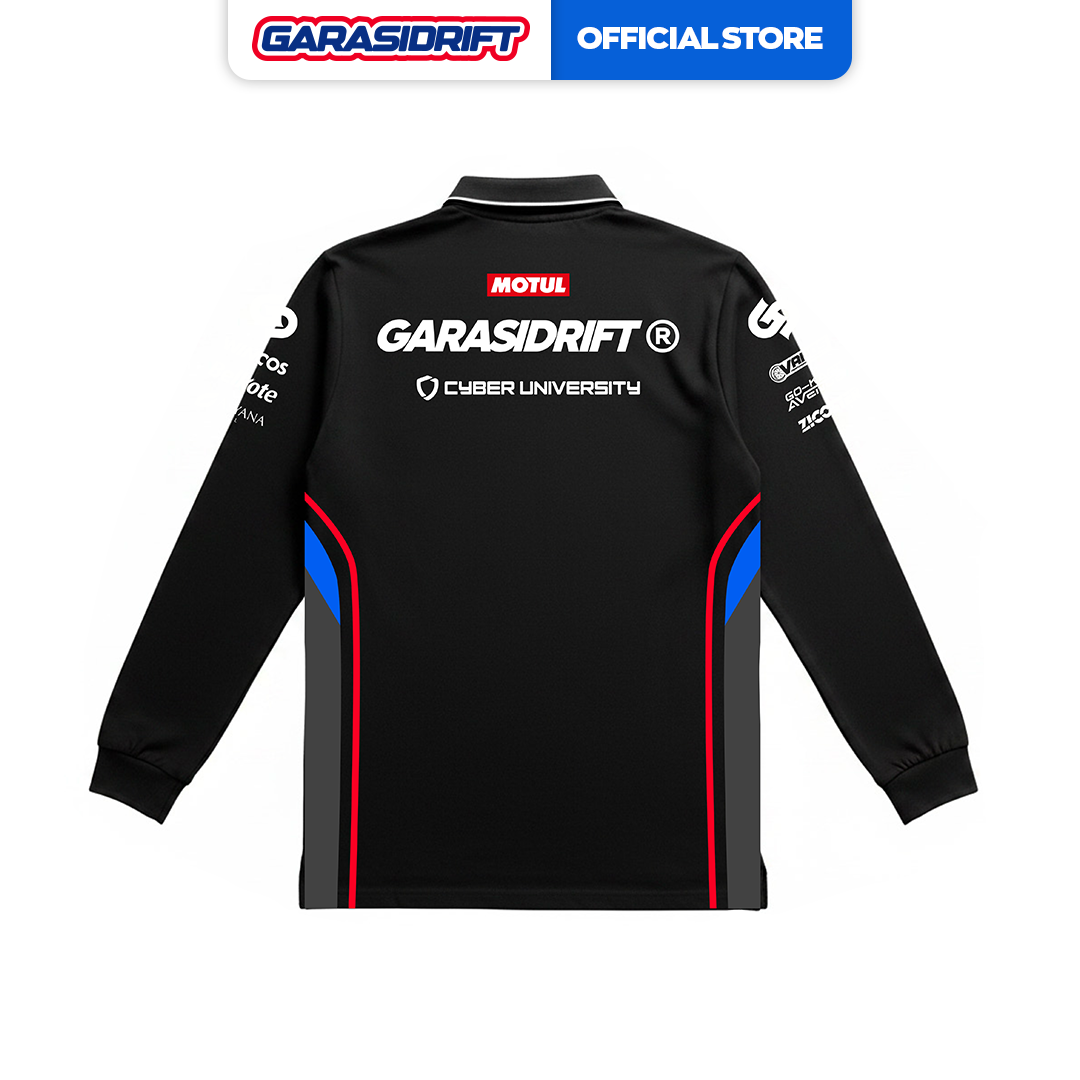 Garasi Drift GDRT 2026 Polo Shirt Long Sleeve