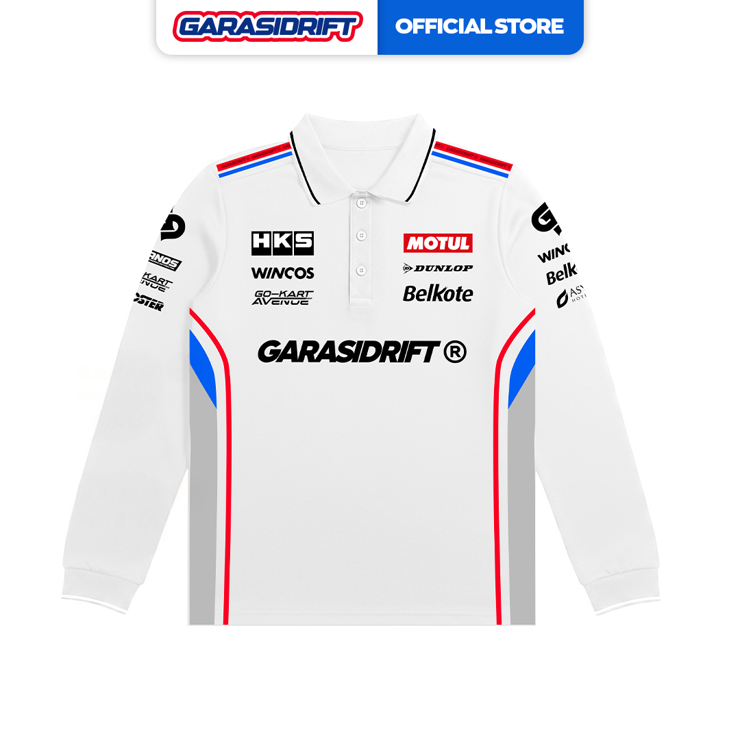 Garasi Drift GDRT 2026 Polo Shirt Long Sleeve