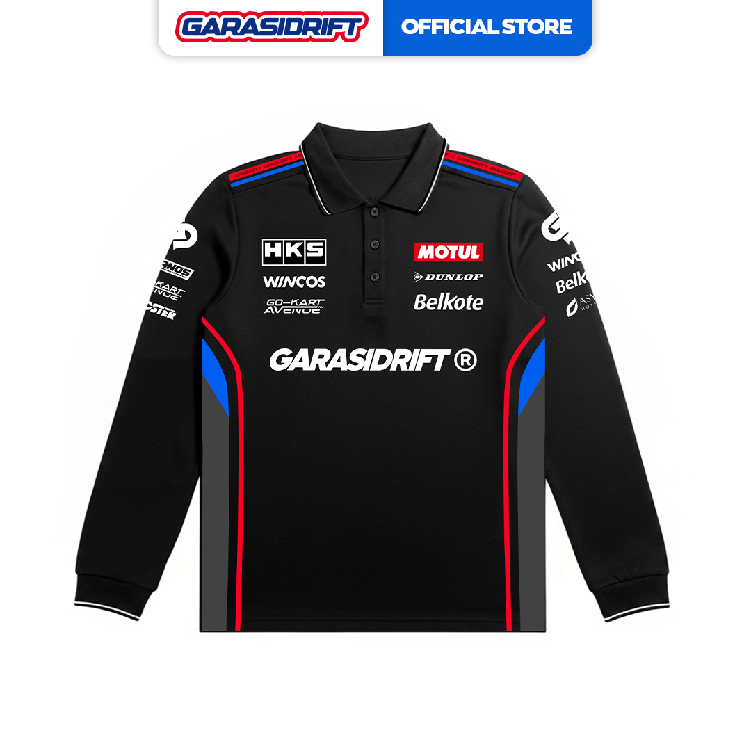 Garasi Drift GDRT 2026 Polo Shirt Long Sleeve