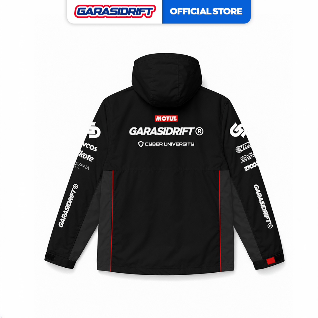 Garasi Drift GDRT 2026 Team Windbreaker Jacket