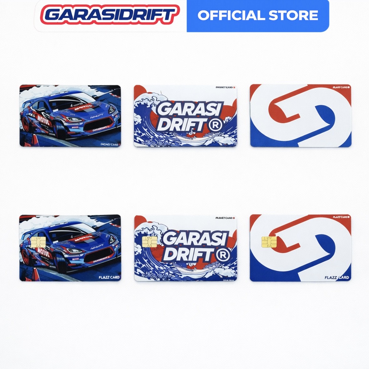 Garasi Drift Flazz & E-Money Card