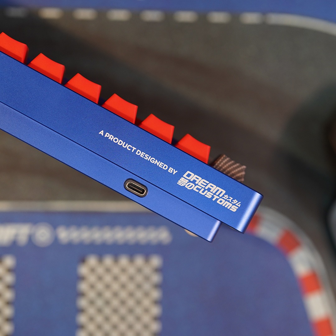 Garasi Drift x Dream Custom BRZiko Mechanical Keyboard and Diorama Mousepad