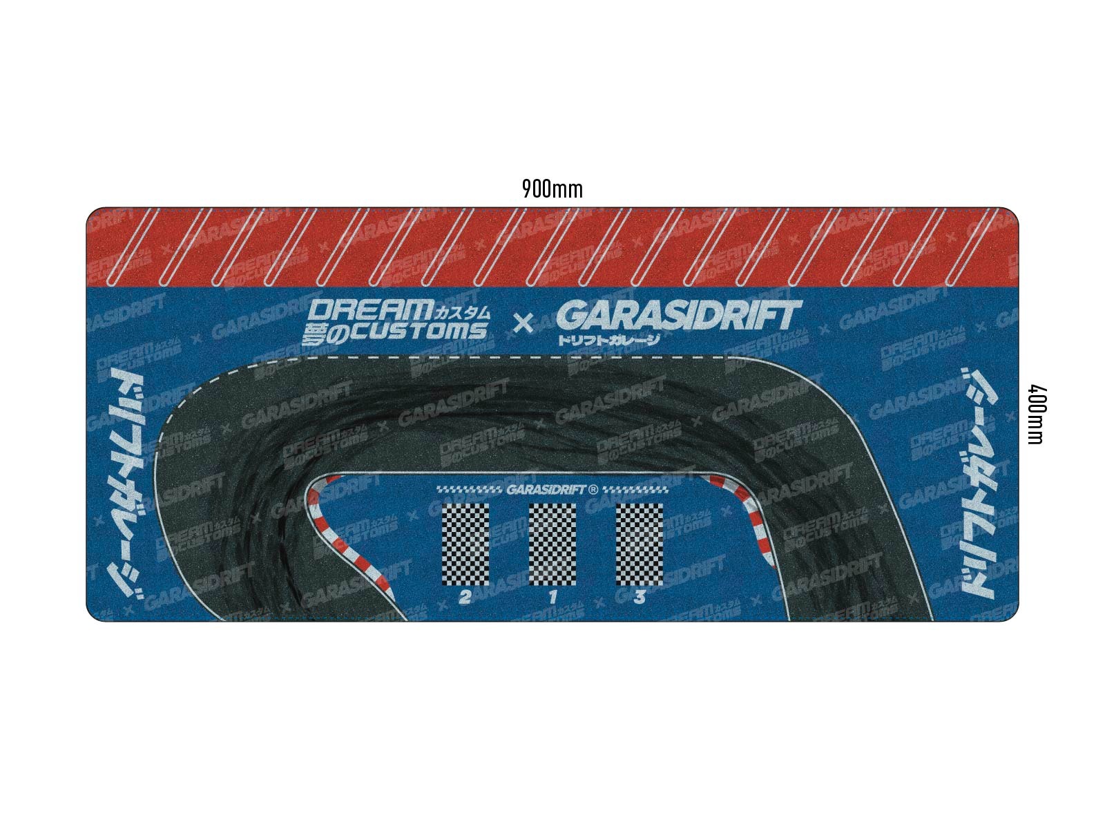 Garasi Drift x Dream Custom BRZiko Mechanical Keyboard and Diorama Mousepad