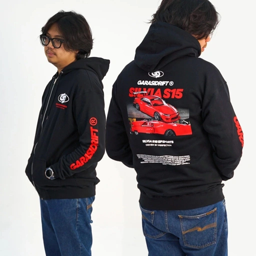 Image of Garasi Drift Jacket The GP Sports S15 DBP Black