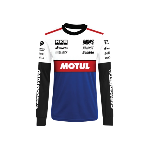Image of Garasi Drift Longsleeve GDRT 2025 Type 2 White
