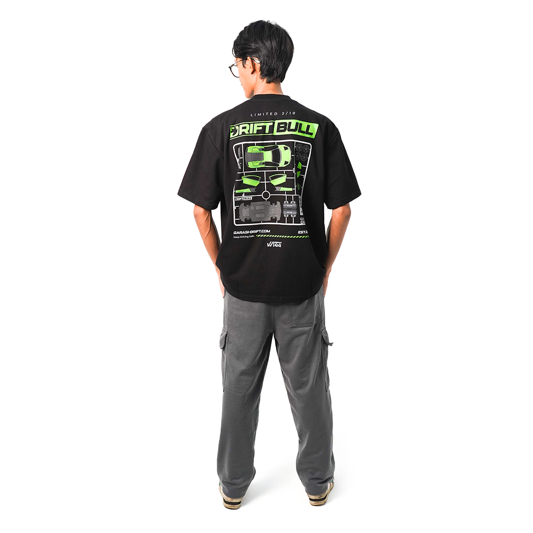 Garasi Drift T-Shirt Drift Bull Blueprint Limited Edition 2/10