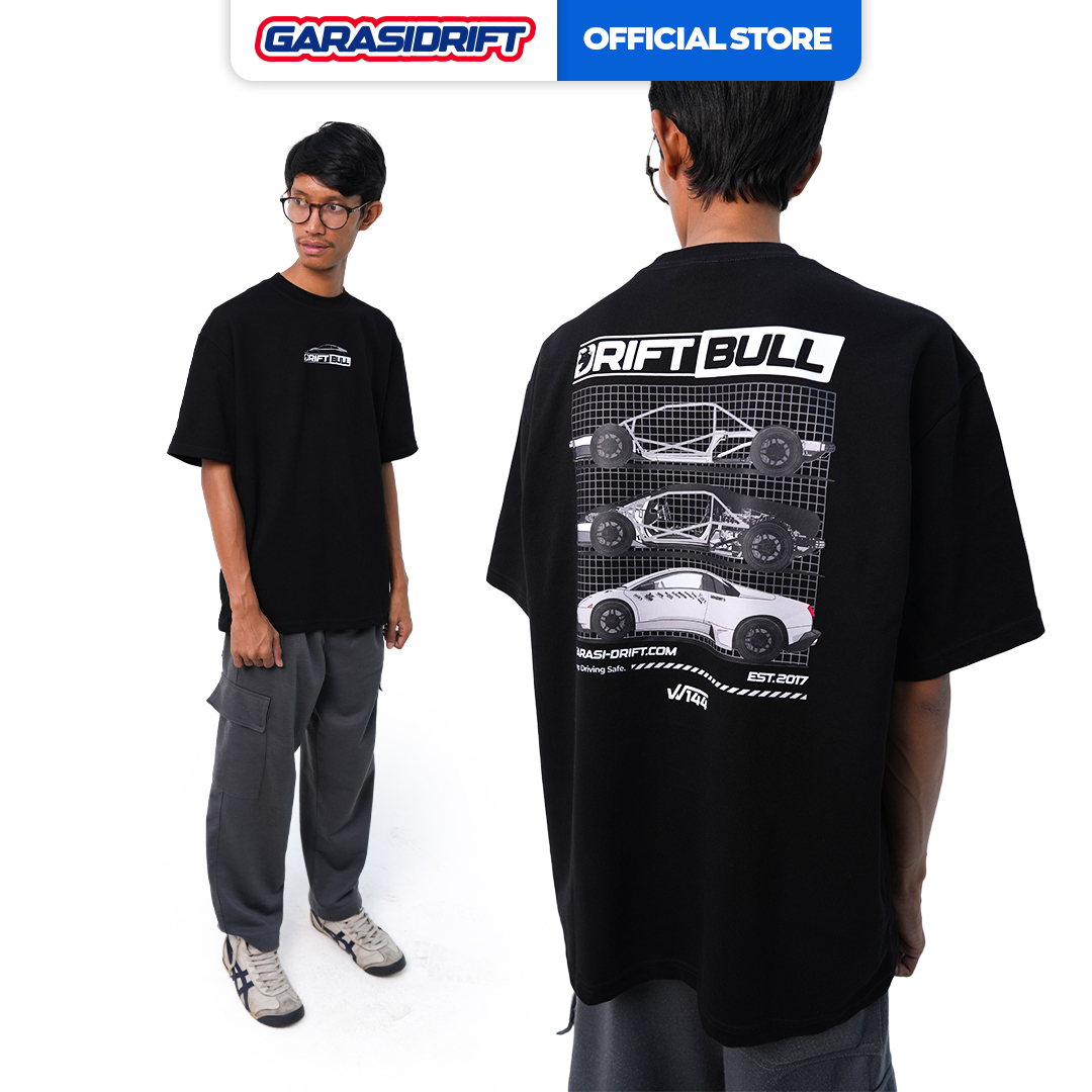 Garasi Drift T-Shirt Drift Bull Urban Chassis Limited Edition 3/10