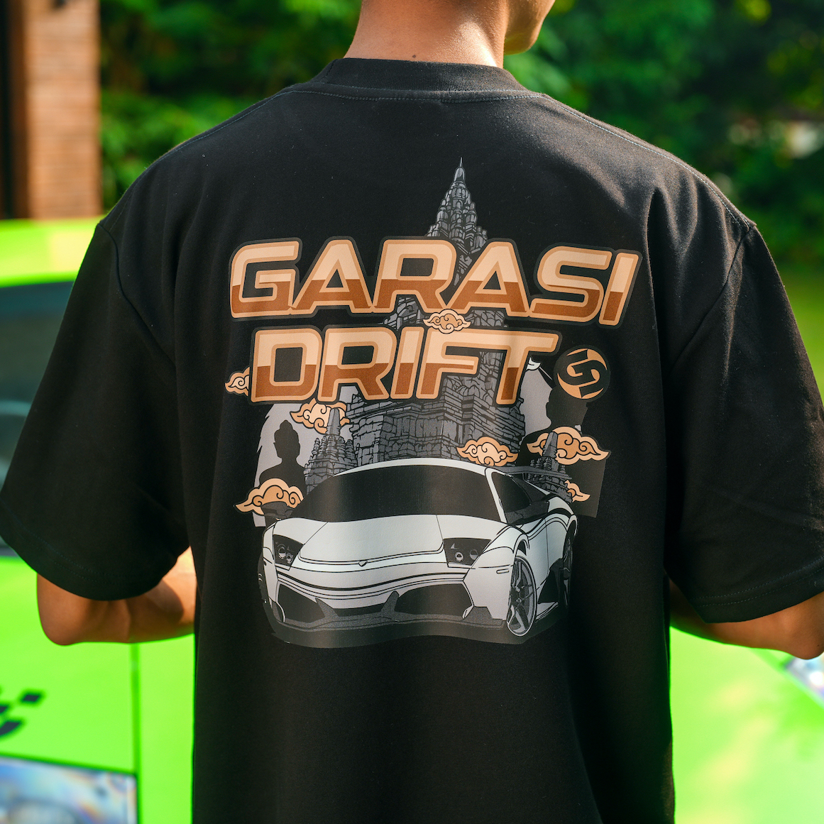 Garasi Drift T-Shirt Drift Bull x Prambanan Special Limited Edition