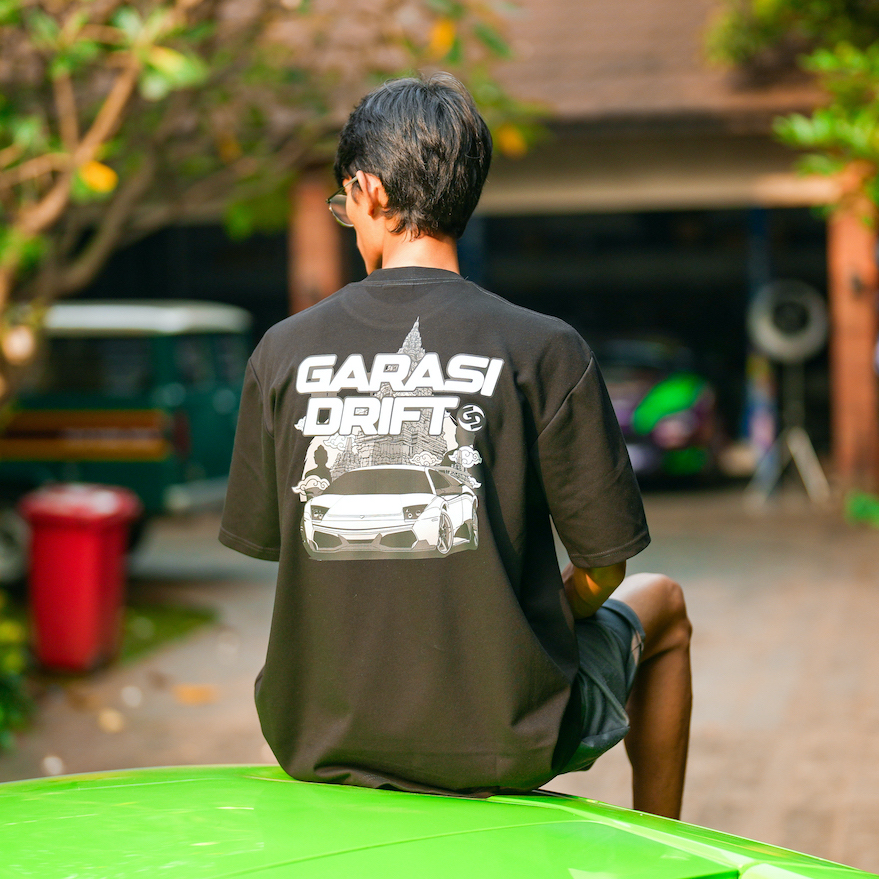 Garasi Drift T-Shirt Drift Bull x Prambanan Special Limited Edition