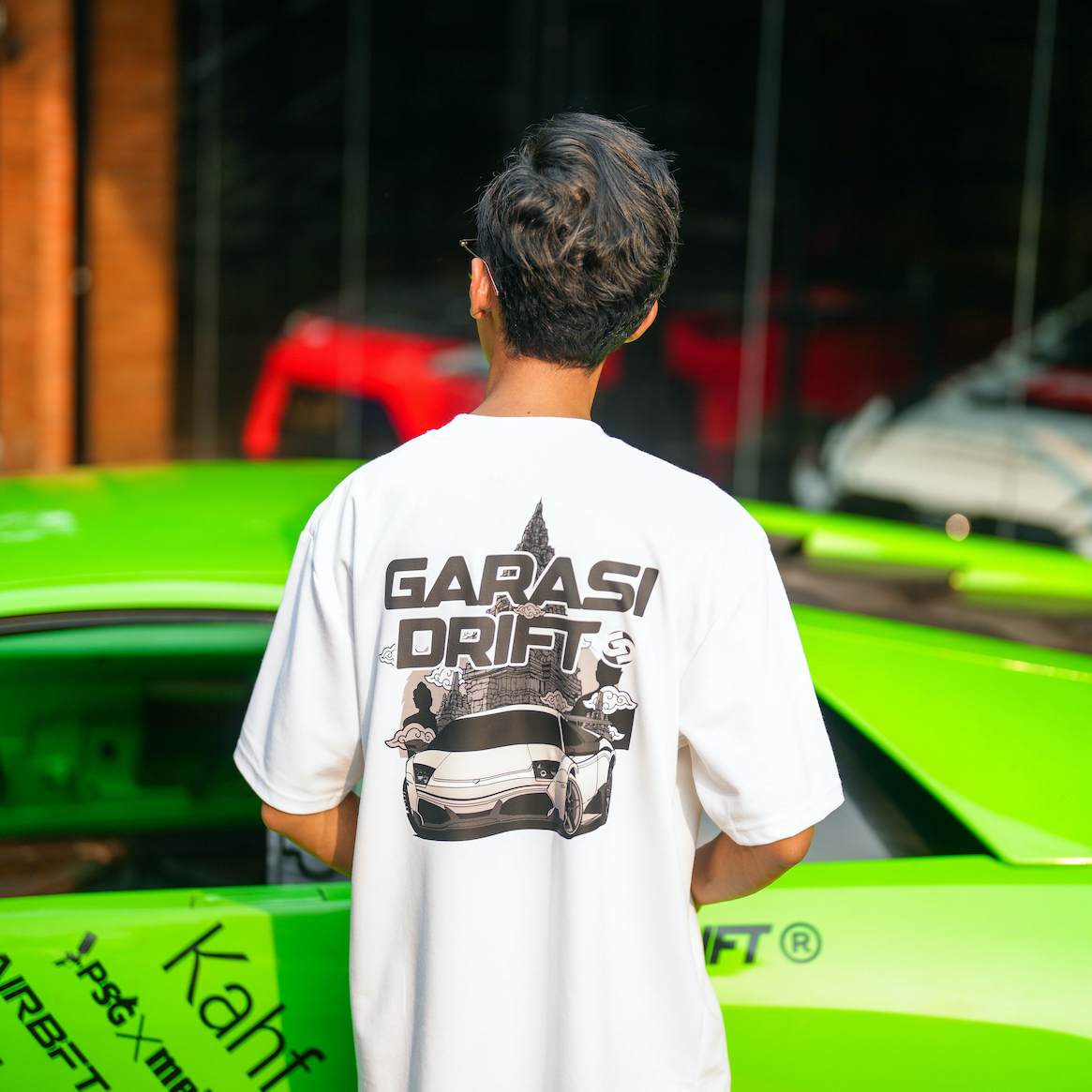 Garasi Drift T-Shirt Drift Bull x Prambanan Special Limited Edition