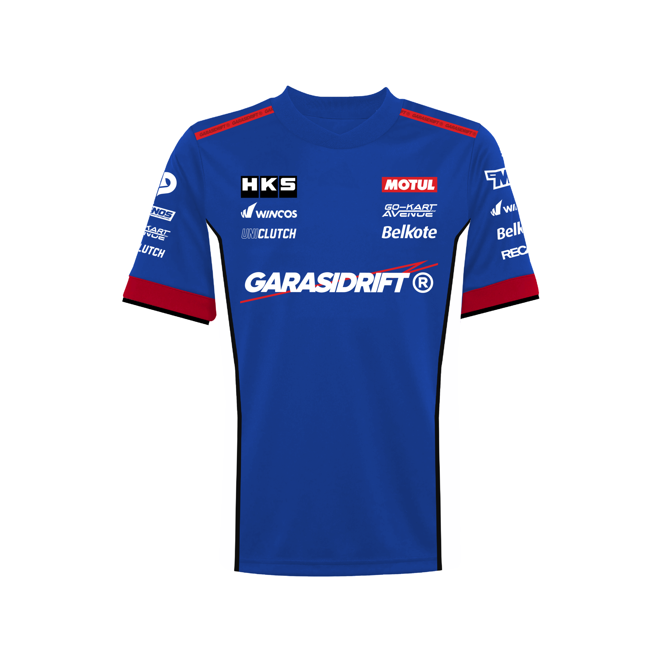 Garasi Drift T-Shirt GDRT 2025 Type 1 Blue