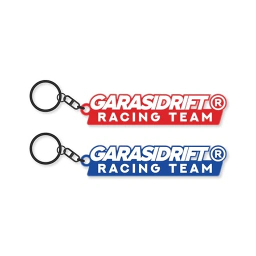 Image of Garasi Drift Rubber Emblem Keychain GDRT 2025