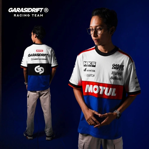 Image of Garasi Drift T-Shirt GDRT 2025 Type 2 White